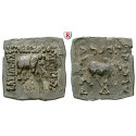 Baktrien und Indien, Königreich Baktrien, Apollodotos I., Hemidrachme ca. 180-160 v.Chr., ss