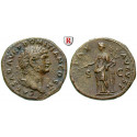 Römische Kaiserzeit, Domitianus, Caesar, As 72, ss-vz
