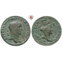 Römische Provinzialprägungen, Seleukis und Pieria, Antiocheia am Orontes, Philippus I., Bronze, ss-vz