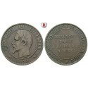 Frankreich, Napoleon III., 10 Centimes 1854, ss