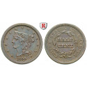 USA, 1/2 Cent 1856, ss-vz