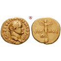 Römische Kaiserzeit, Vespasianus, Aureus 72-73, ss+/ss