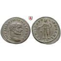 Römische Kaiserzeit, Maximianus Herculius, Follis 296-297, ss-vz