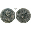 Römische Provinzialprägungen, Pamphylien, Perge, Gallienus, Bronze 258-260, ss-vz