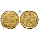 Römische Kaiserzeit, Constantius II., Solidus 340-351, vz