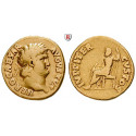 Römische Kaiserzeit, Nero, Aureus 66-67, ss