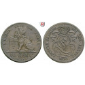 Belgien, Königreich, Leopold I., 10 Centimes 1833, vz-st