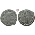 Römische Kaiserzeit, Constantius I., Caesar, Follis 299-303, ss-vz