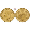 Italien, Königreich, Napoleon I., 40 Lire 1809, 11,61 g fein, ss+