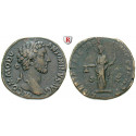 Römische Kaiserzeit, Commodus, Sesterz 181, ss+/f.ss