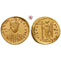 Römische Kaiserzeit, Zeno, Solidus 476-491, vz-st/vz