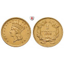 USA, Dollar 1859, vz/ss-vz
