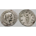 Römische Kaiserzeit, Maximinus I., Denar 236, f.st