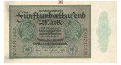 Inflation 1919-1924, 500000 Mark 01.05.1923, I-, Rb. 87b