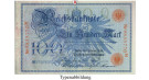 Reichsbanknoten und Reichskassenscheine, 100 Mark 07.02.1908, II, Rb. 33b