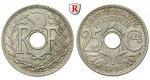 Frankreich, III. Republik, 25 Centimes 1920, f.st