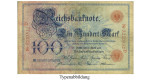 Reichsbanknoten und Reichskassenscheine, 100 Mark 17.04.1903, III, Rb. 20