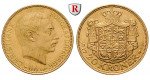 Dänemark, Christian X., 20 Kroner 1917, 8,06 g fein, ss-vz/vz+