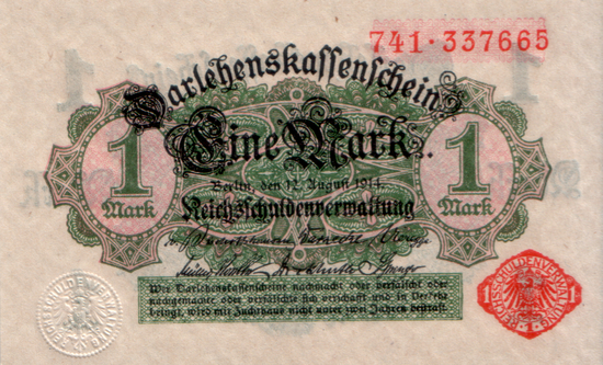 1914 - 08 - August - Kleingeld für Kriegszeiten
