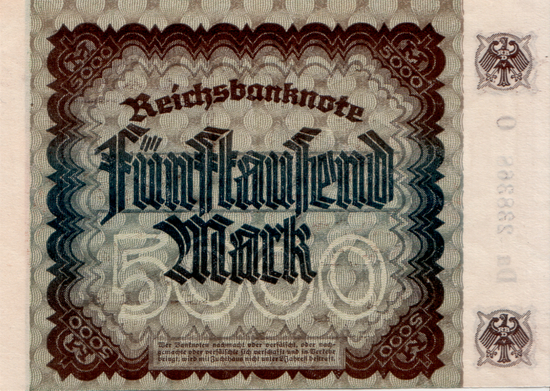 1922 - 12 - Dezember - Die sparsame Reichsbank
