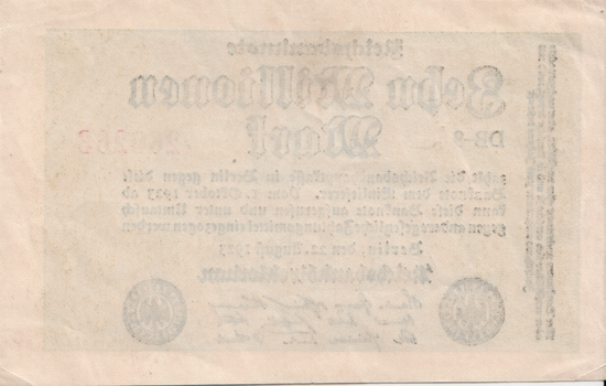 1923 - 08 - August - Die Wasserzeichen der Privatdruckereien
