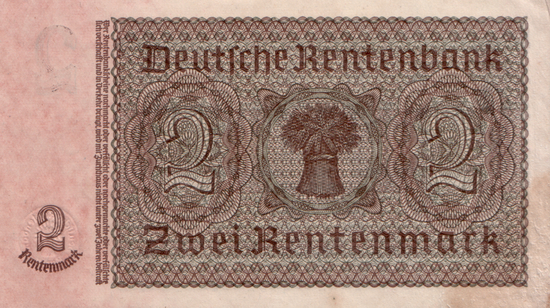 1937 - 01 - Januar - Prägestempel auf Banknoten
