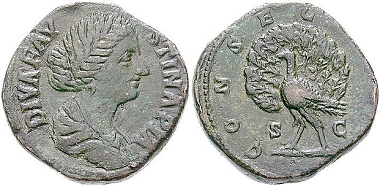 Faustina II., Frau des Marcus Aurelius