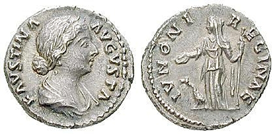 Faustina II., Frau des Marcus Aurelius