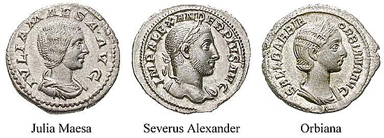 Julia Mamaea, Mutter des Severus Alexander