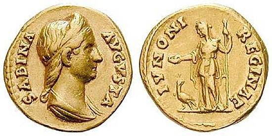 Sabina, Frau des Hadrianus